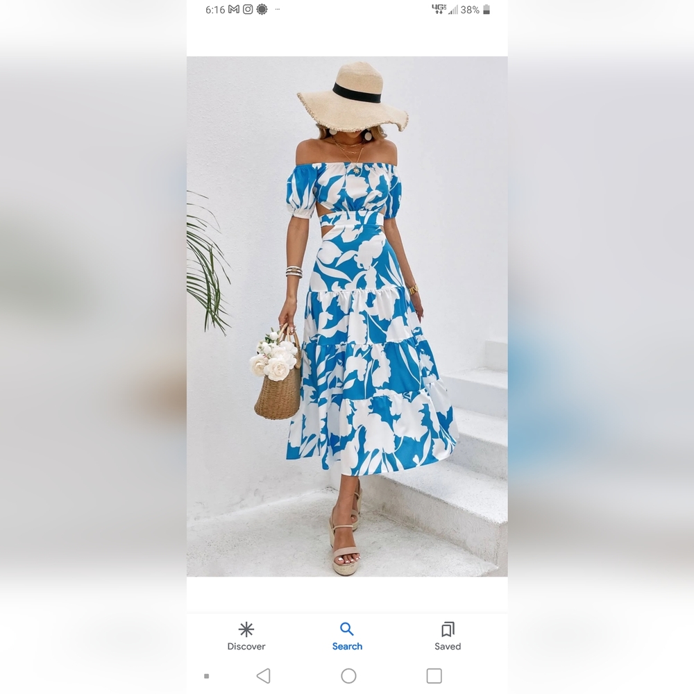 Shein Vacation dress size Large